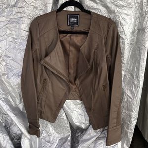 Foreign Exchange beige/brown jacket